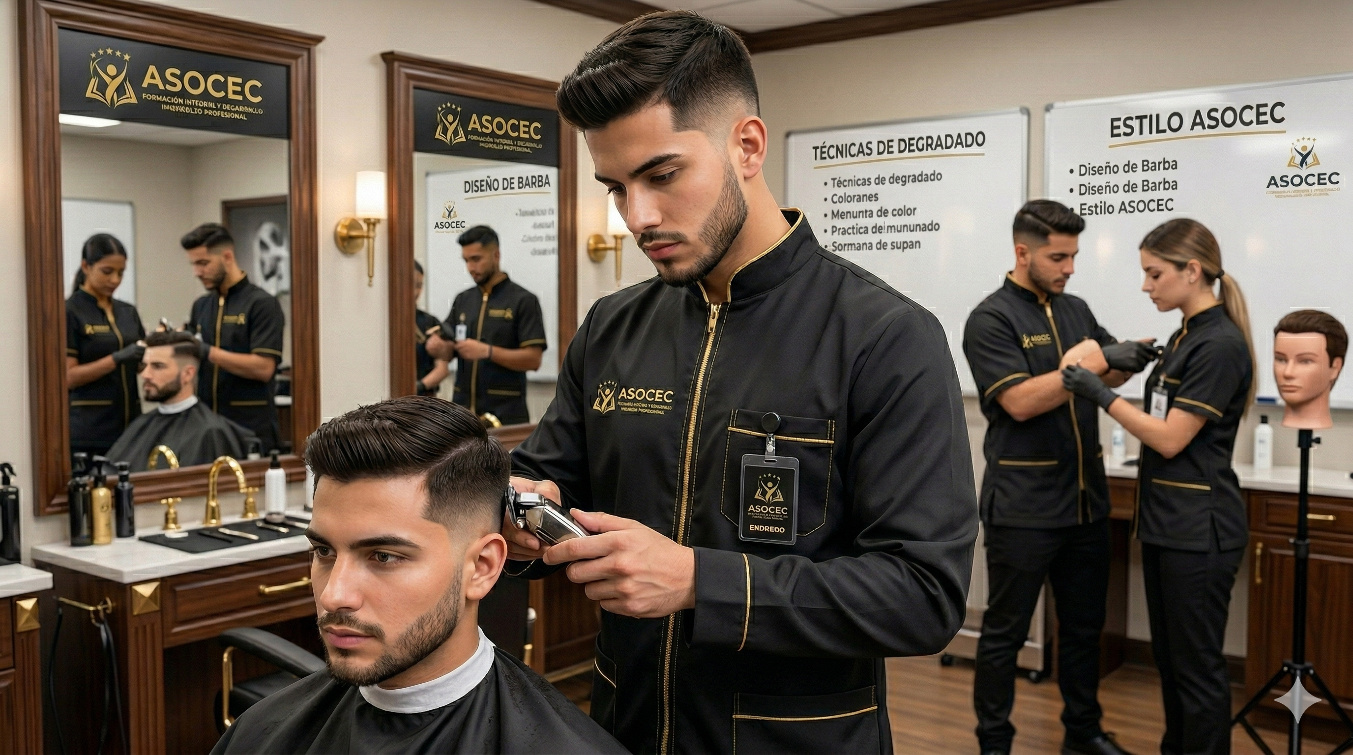 Maestro en Barbería